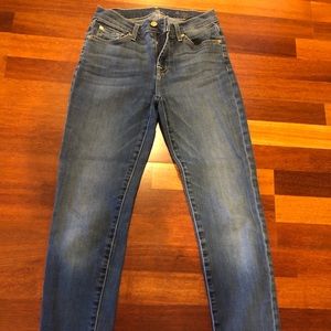Skinny jeans by 7 For All Mankind